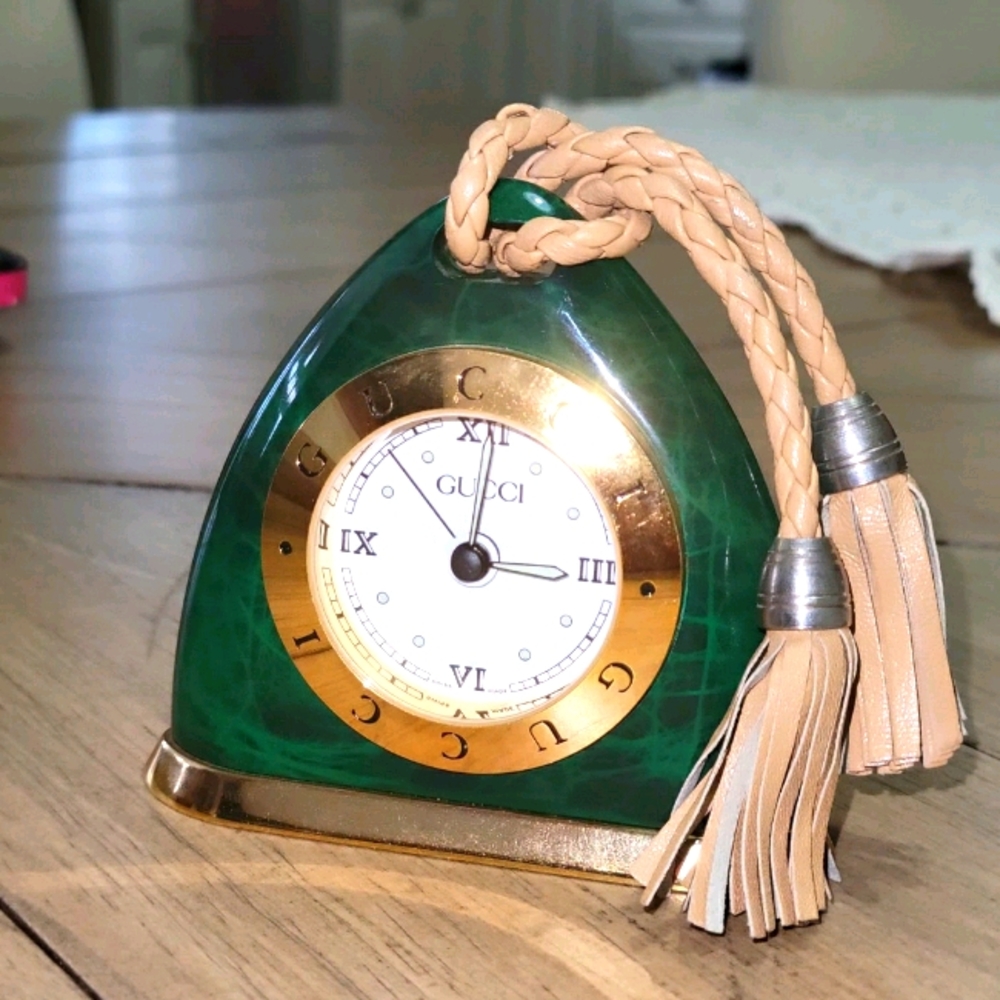 Gucci desk clock